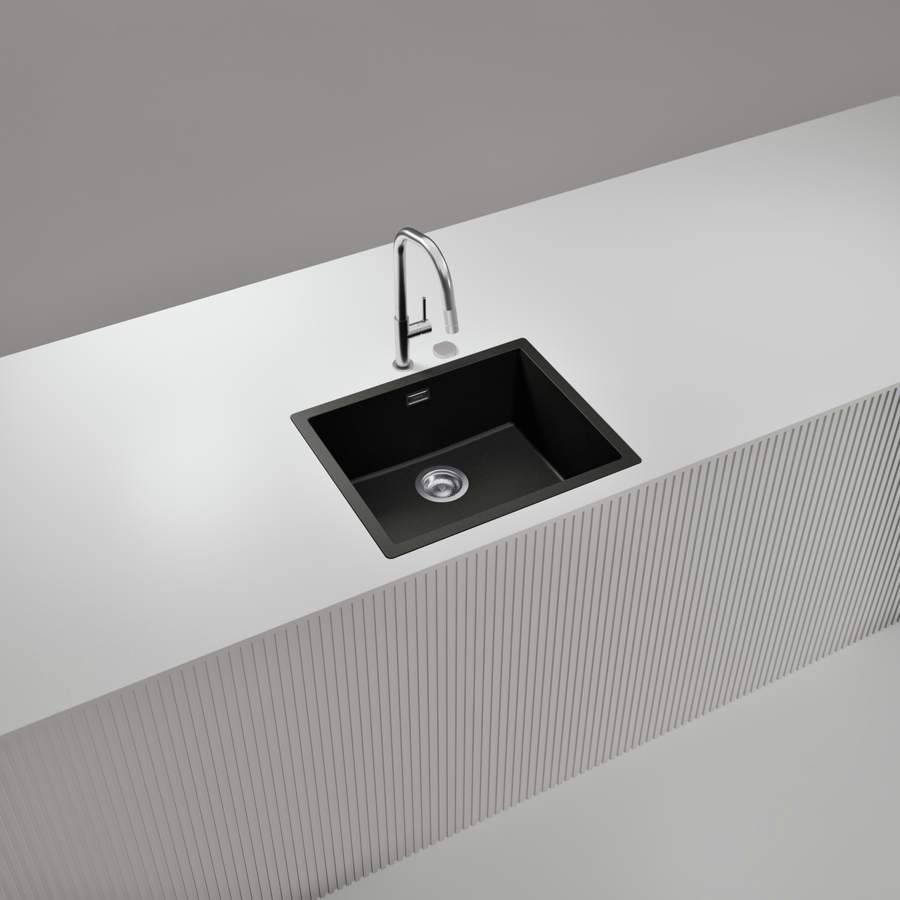 Dřez FORMHAUS D-100LS NERO